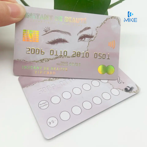 Números de Oro en relieve código QR VIP impresión colorida tarjetas de PVC