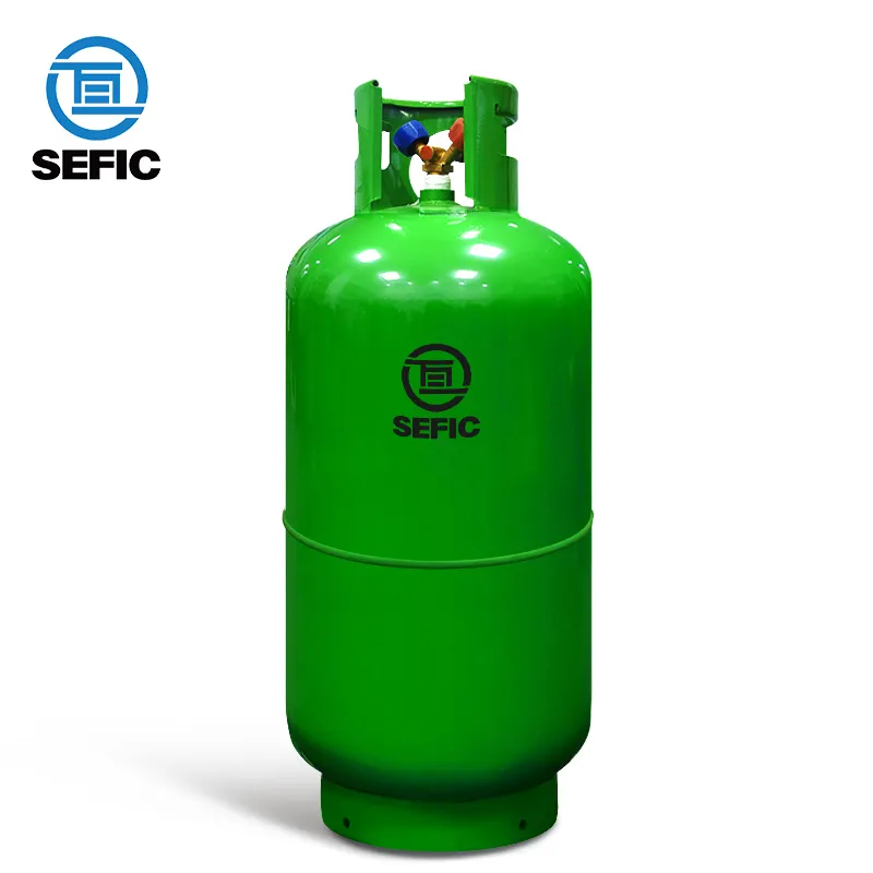 Cylindre de gaz réfrigérant 60L Gaz réfrigérant d'approvisionnement d'usine R134a R410a