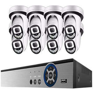 XMEye 4CH 8CH 4mp 5mp 8mp POE CCTV sistema de cámara H.265 4K Ai Smart POE Ip Cámara Nvr Kit sistema de cámara de red de seguridad para el hogar - Product Image 1