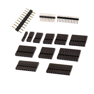2.54mm singola fila maschio femmina PCB Board Pin Header connettore Strip Pin header 2/3/4/6/8/10/16/40p Pin wire Connector - Product Image 4
