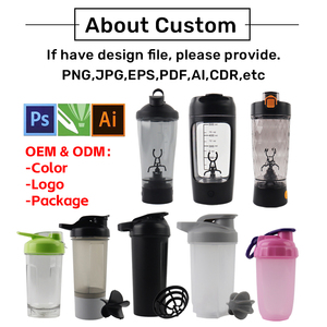 Phòng tập thể dục thể dục thể thao nhựa xách tay hoàn toàn tự động protein bột <span class=keywords><strong>Shaker</strong></span> cup điện trộn <span class=keywords><strong>Shaker</strong></span> chai với C loại phí - Product Image 6