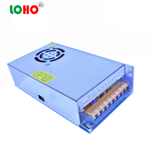 AC220V/110V voltaje de entrada salida única 13,8 V 12V 20a 250W Módulo de cadena de luz LED fuente de alimentación con ventilador - Product Image 3