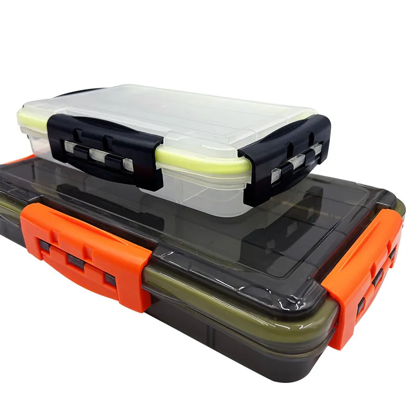 Nouveauté boîtes de matériel de pêche portables étanches cloison amovible leurres de pêche en plastique accessoires boîte de rangement