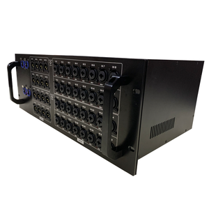 Professional 32 <strong>Input</strong> 16 <strong>Output</strong> Digital Snake <strong>Audio</strong> Mixer Console Stage Performance Expansion Interface Box