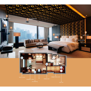 Thông minh khách sạn Hệ thống tường chuyển đổi phòng khách Hệ thống điều khiển tương thích Wi-Fi UK/US/EU - Product Image 5