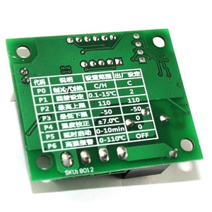 W1209デジタルLEDサーモスタット温度コントローラースマート温度センサーボードモジュール12VDC防水NTCセンサー - Product Image 3