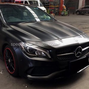 Premium mat inci metal krom araba sargı çıkartma saten siyah vinil