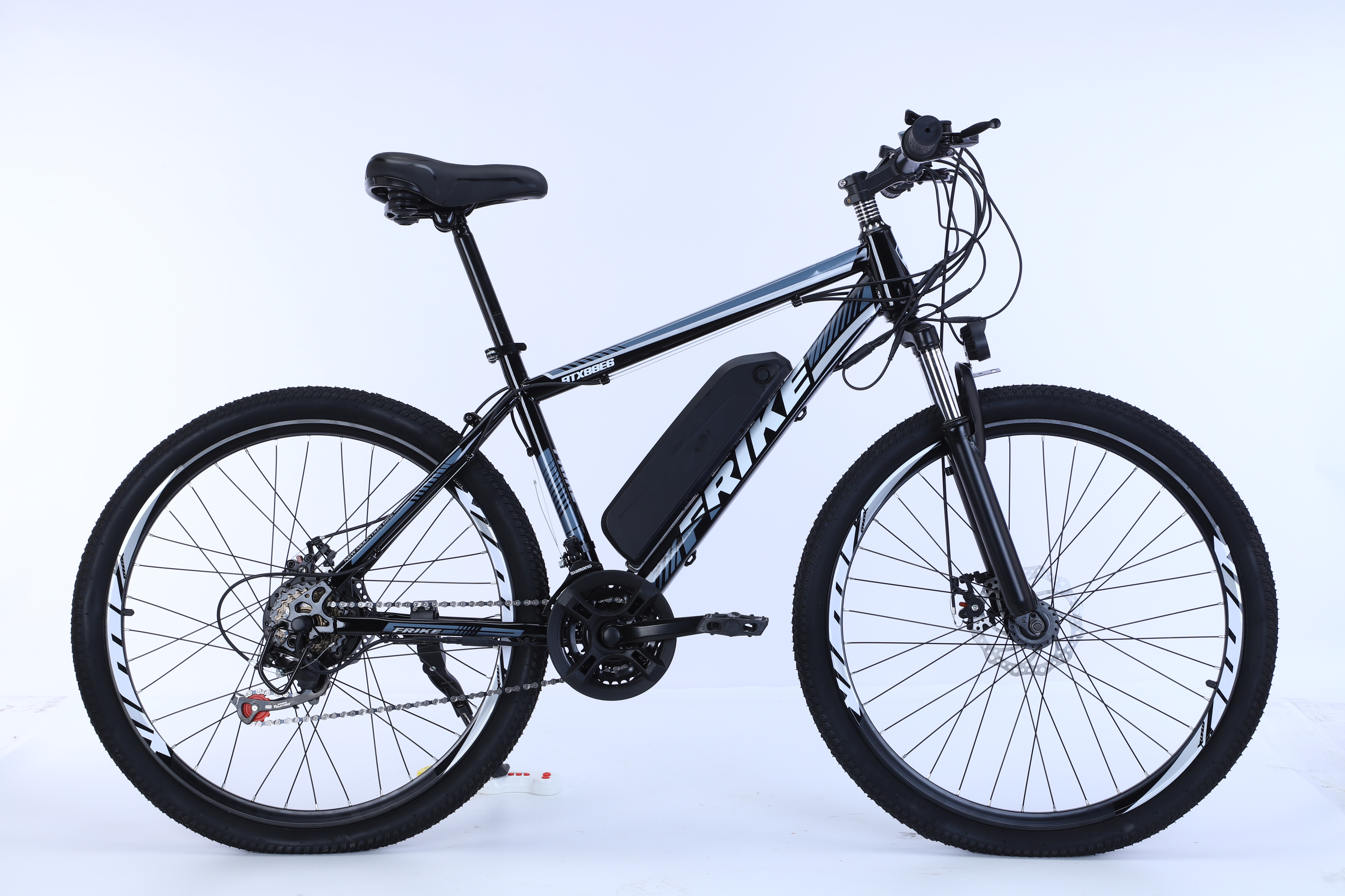 750W Blue Lithium Battery Bike