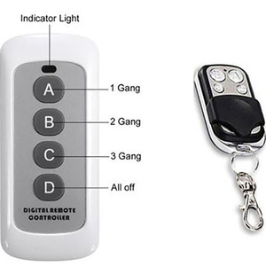 4 Tasten Fernbedienung 433MHz Long Range Wireless Presenter Controller HF-Modul Fernbedienung (Lerncode 1527) - Product Image 3