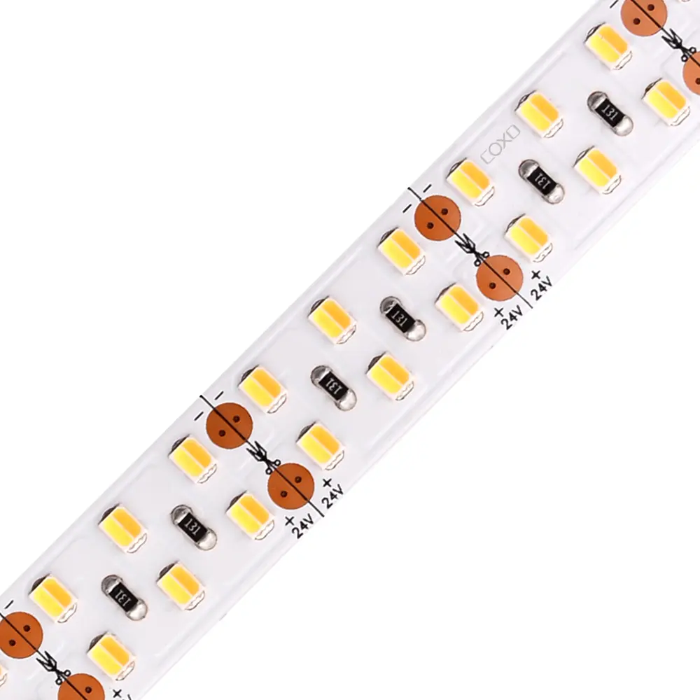 COXO strip LED CCT 2 in 1 garis ganda 2835 240