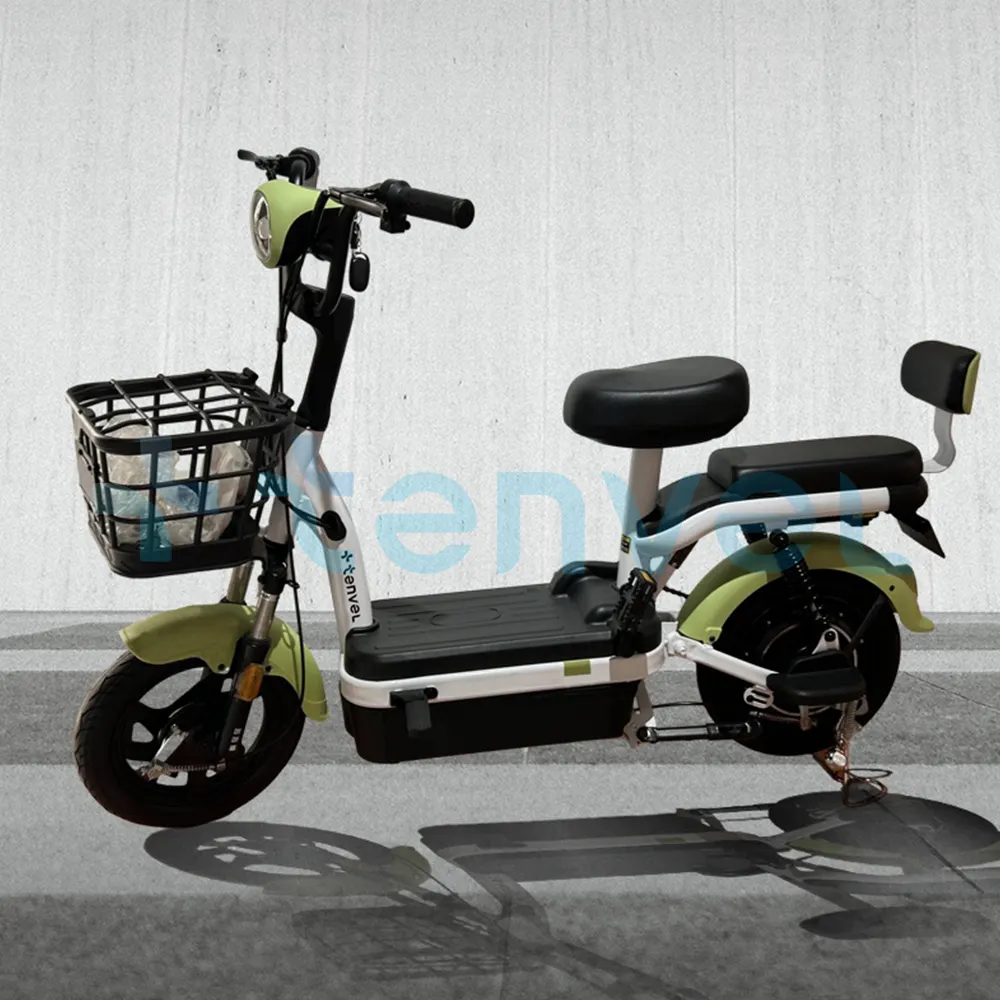 Vente en gros pas cher d'usine 350W 14 pouces pneus à air 48V ebike autre vélo électrique scooter vélo électrique de ville adulte