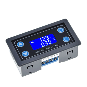 TZT DC12V LED digitale a tempo di ritardo relè modulo programmabile Timer relè interruttore di controllo temporizzazione Trigger ciclo con custodia per interni - Product Image 1