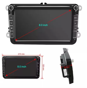 ナビゲーションAndroid 2din IPS 1280*720 4コア8コア8インチAndroidカーDVDプレーヤー、VWBTステレオに適用可能