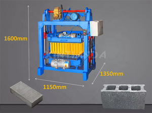 Máquina para fabricar bloques de cemento de bajo costo, máquina de enclavamiento manual para colocar ladrillos, precio - Product Image 6