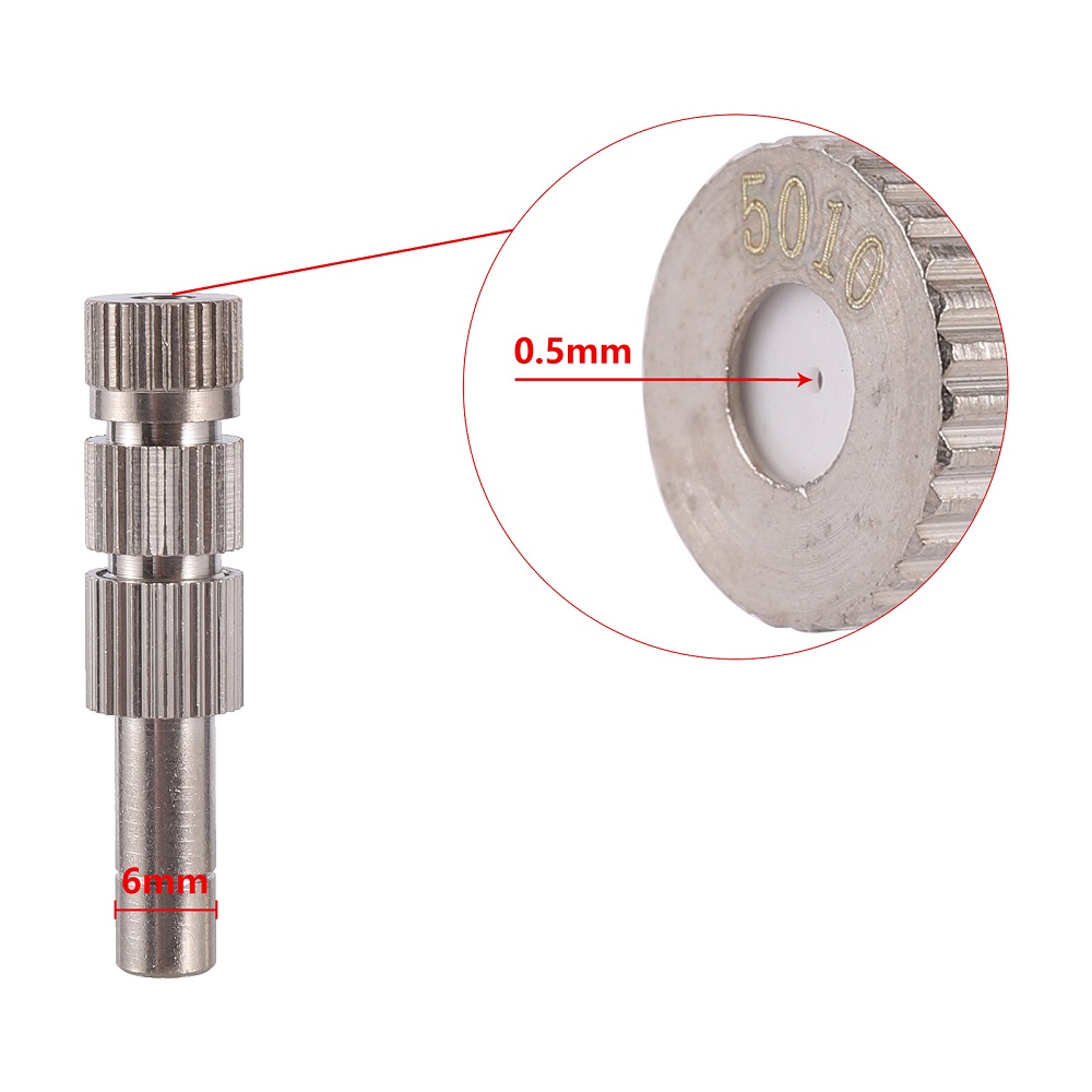 SIlver - Nozzles Orifice 0.5mm