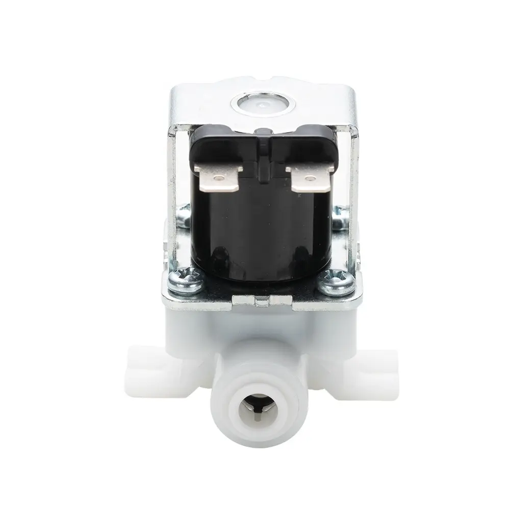 Meishuo FPD360AF 1/4 "Quickc collegare di plastica dc 24v mini valvola a solenoide per distributore di acqua 12v