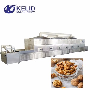 Máquina insecticida de secado de nueces de microondas industrial para semillas de melón para procesamiento de alimentos con sistema de control PLC - Product Image 4
