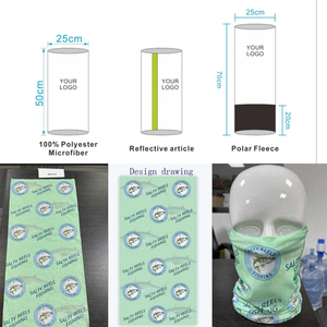 Personalisierbare Nahtlose Multifunktions-Tücher für Herren – Individuell bedruckbare Halstücher, Buff-Stil Nackenwärmer mit Logo - Product Image 4