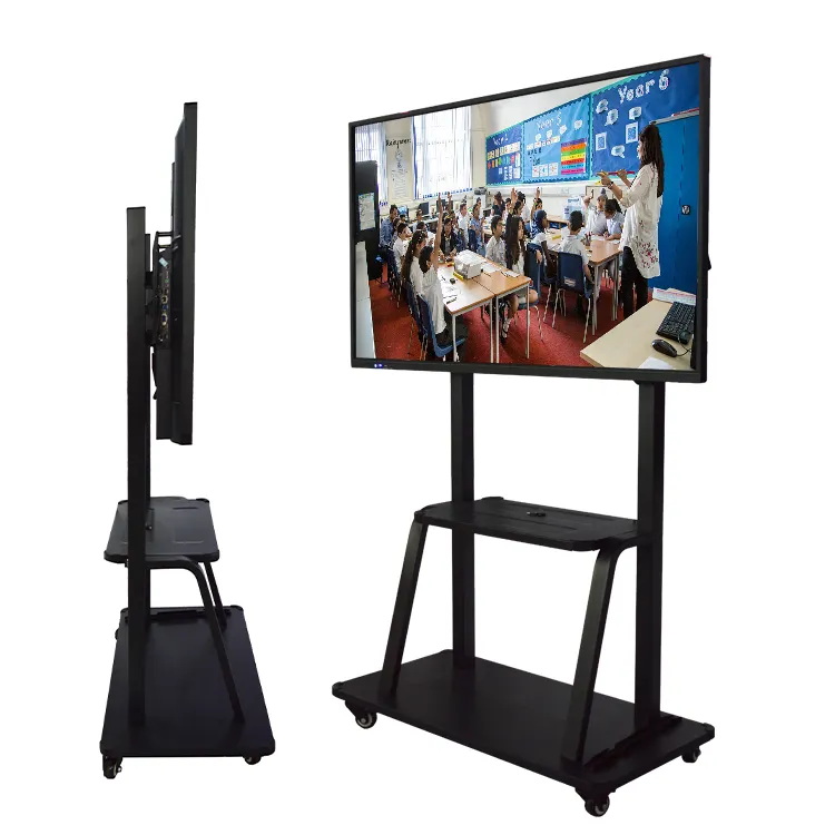 55 inch touch all in one writing clever touch interactive whiteboard software school teaching multi-media machine