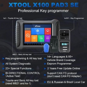 XTOOL X100 PAD3 SE Automatische Schlüssel programmierung für alle wichtigen Lost-Auto diagnose scanner werkzeuge 38 Reset Full System Pad 3 Aktive Tests - Product Image 3