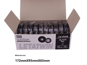 Para MAX Label Number Printer Ribbon para 50B Line Number Machine - Product Image 6