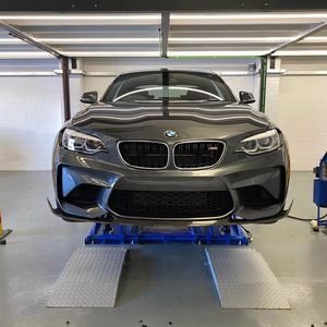 BMW M2 F87カーボンファイバーフロントリップディフューザースポイラーMPスタイル - Product Image 1
