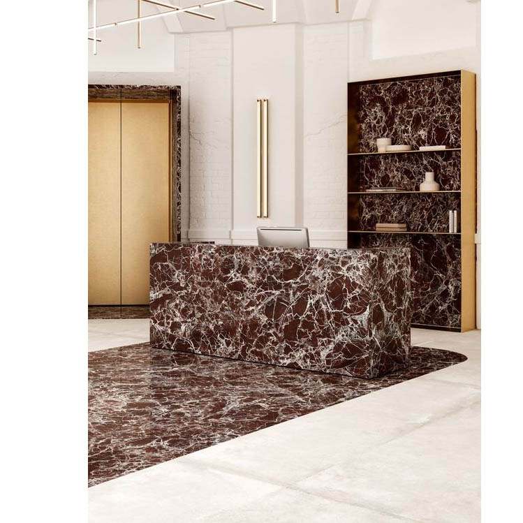 Red marble