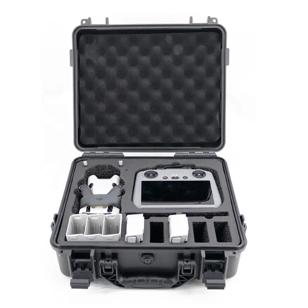 For DJI Mini 4 Pro Case with RC/ RC-N1 Controller Waterproof Mini 4 Drones Hard eva Carry Case portable accessories box