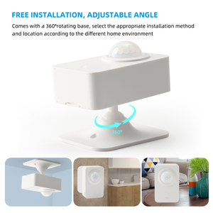 UEMON WiFi PIR sensore di movimento intelligente prodotto per la casa di controllo App USB plastica rilevamento automatico per il corpo umano batteria Android Wireless - Product Image 3
