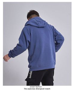 倉庫昇華プルオーバーロゴ印刷Oem刺繍ユニセックスカスタムデザイン高品質綿100% パーカー - Product Image 3