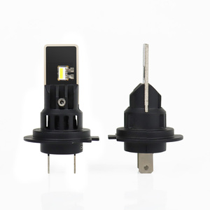 Lanseko ไฟหน้า LED V22ความสว่างสูง H3 H8 H11 H7 H4 90012 DC12V 24V พร้อมลูกบอลคู่24W 6000LM สำหรับไฟหน้ารถทุกคัน - Product Image 5