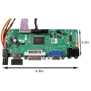 Pantalla Lcd 30Pin Lvds Monitor de 15 pulgadas 15 "1024X768 Pantalla de publicidad con placa de controlador M.Nt68676