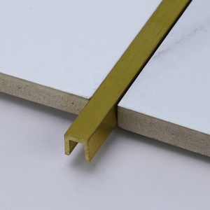 Trang Trí Cạnh Gạch Bằng Đồng Hình Chữ L Chữ T Màu Vàng Kim Loại Trang Trí Cổ Xưa Sang Trọng - Product Image 1