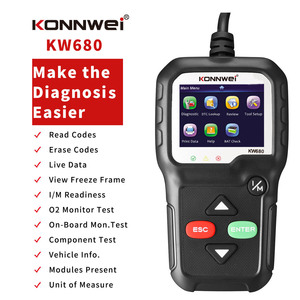 NCFKOS Hot Sale KW680 OBD2-Scanner OBD-Auto diagnose KW680 Lesen Löschen von Fehler fehler codes Code Reader Tool - Product Image 4