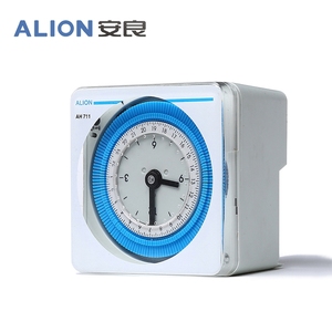 ALION AH711 10A 50Hz meccanico programmabile su guida Din analogico 24 ore interruttore Timer manuale 220V 230V ora interruttore - Product Image 3
