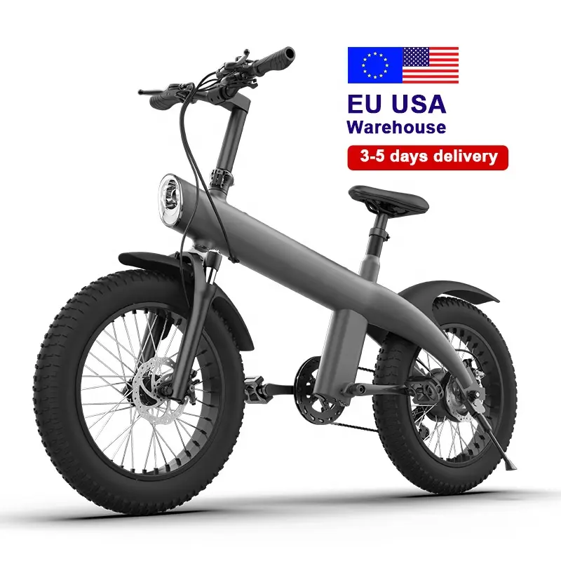 us eu lager klappbares elektrofahrrad 48 v 13 ah batterie 20 zoll dicke reifen 750 w motor dicke reifen e-bike erwachsene