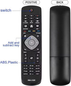 Phi-lips LCD RM-L1225 kontrolü için LED akıllı TV uzaktan kumanda uygun - Product Image 4