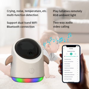 Two-<strong>Way</strong> <strong>Intercom</strong> <strong>Wireless</strong> Baby Monitor Cry Monitoring Feeding Reminder Portable Surveillance Camera <strong>System</strong> Nanny Phone Mobile - Product Image 5