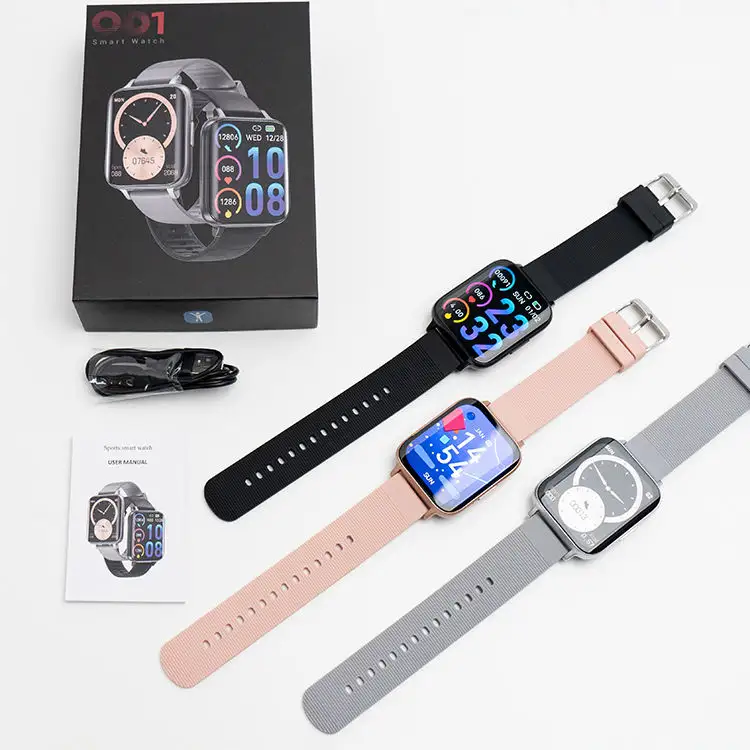Smartwatch OD1 smartwatch com tela de 1,92-polegadas para chamadas BT Reloj, smartwatch com ECG e frequência cardíaca, rastreador fitness