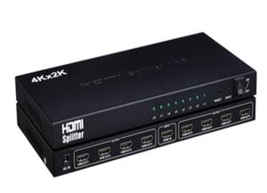 Señal de entrada HDMI dividida a ocho dispositivos de fregadero, accesorios, divisor HDMI 4K 8 way, caja de vídeo dividido a 8 TV