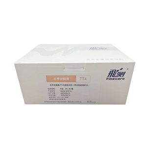 Wondfo Finecare Test Kit <strong>T4</strong> (Thyroxine) Rapid Quantitative Test Thyroid Function FT4 FT3 TSH Finecare Kit for FS113 FS114 FS205 - Product Image 1