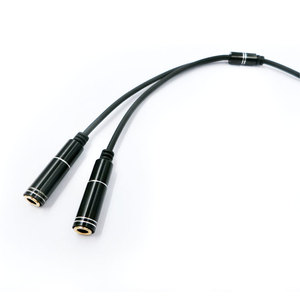 <strong>Headphones</strong> One-two Sharing <strong>Line</strong> Audio Adapter Two-in-one Mobile Computer Audio Cable - Product Image 1