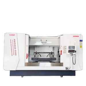 Çift sıralı çip makinesi ile donatılmış gelişmiş düz yatak yüksek hassasiyetli işleme merkezi - Product Image 1