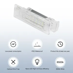 Bagaj bagaj lambası VW Passat B6 Golf 5 6 artı 05 için Canbus hata ücretsiz 12V LED ışık lamba VW Caddy 04 Eos 06 Jetta/Syncro - Product Image 5