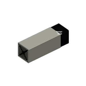 40x40 50x50 30x30空冷式ハイパワーMOSTUBEアンチUVモジュールプロファイル押し出しアルミニウムヒートシンク、軸流ファンヒートシンク付き - Product Image 3