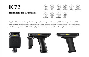 Taşınabilir uzun menzilli Android RFID okuyucu kablosuz NFC el Chainway C72 UHF RFID okuyucu envanter için - Product Image 3