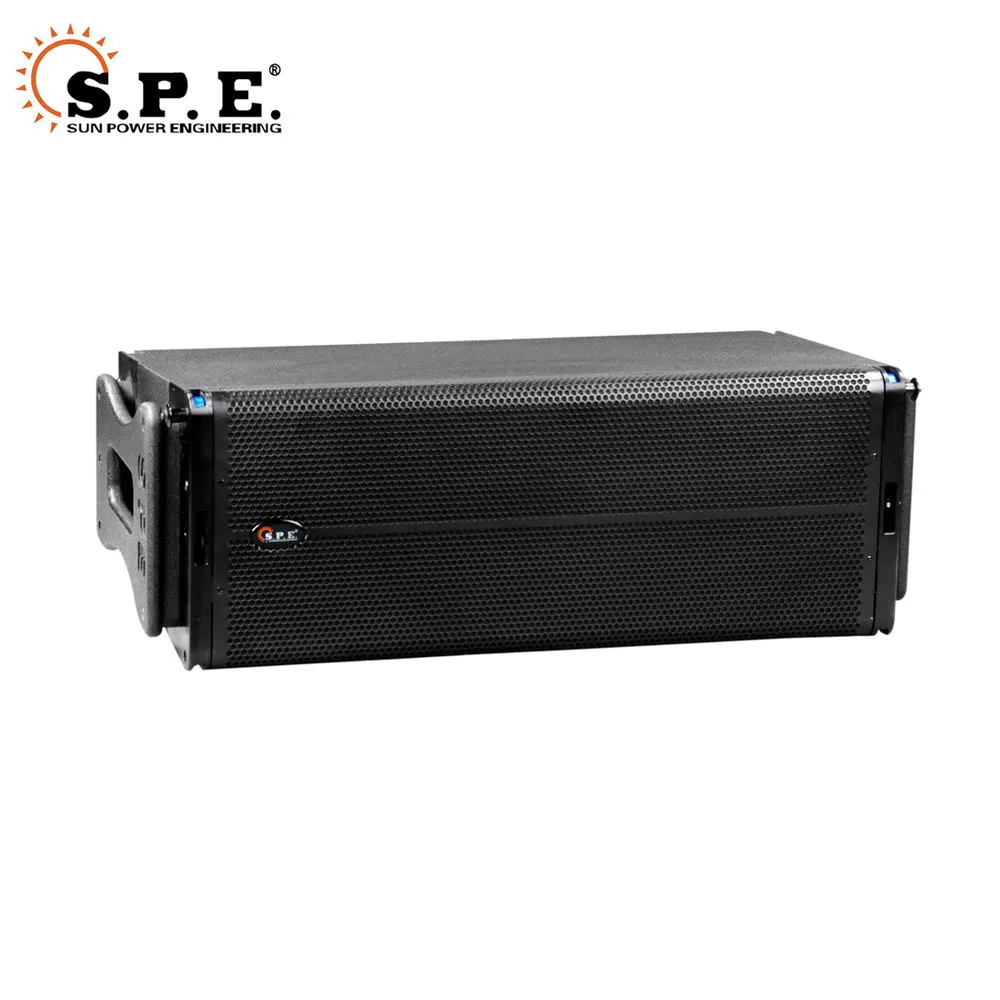 Sistema de sonido para DJ sistema de sonido Dual de 10 pulgadas, conjunto de líneas de altavoz con amplificador de potencia, LA-5AD de AUDIO SPE