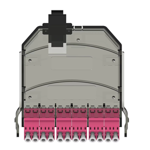 Cassette de centro de datos ODF 12F 24F MPO completamente cargado con módulos SM 0ptical Panel de conexión de marco de distribución - Product Image 1