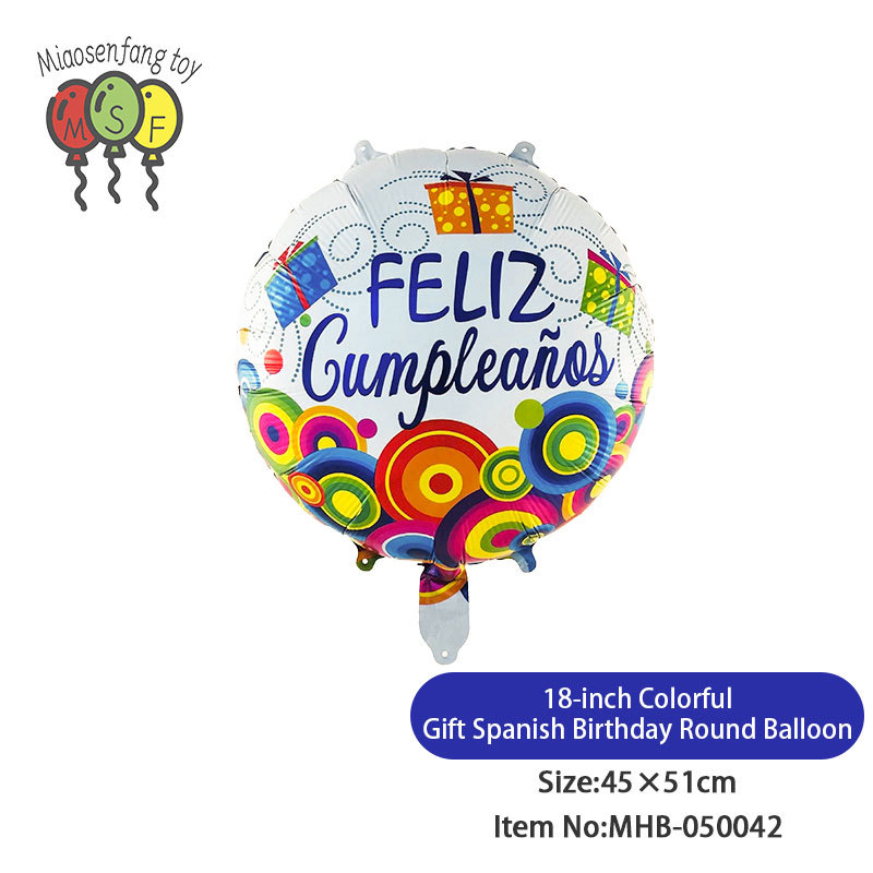 Spanish color gift white