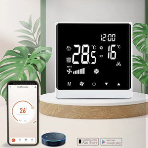 Wi-Fi Tuya daekin кондиционер 3 скорости 0-10 В термостат 3A Smart Modbus FCU для 4 2 труб система работает с Alexa и Google - Product Image 6
